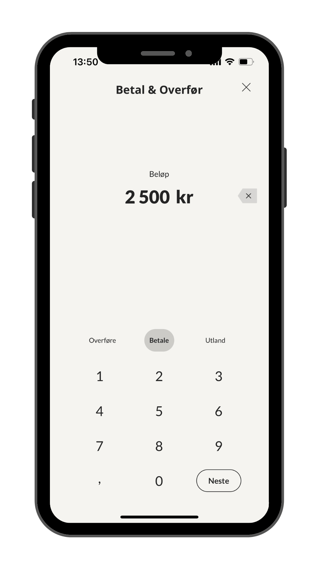 Bilde av mobilbank - betaling av regninger