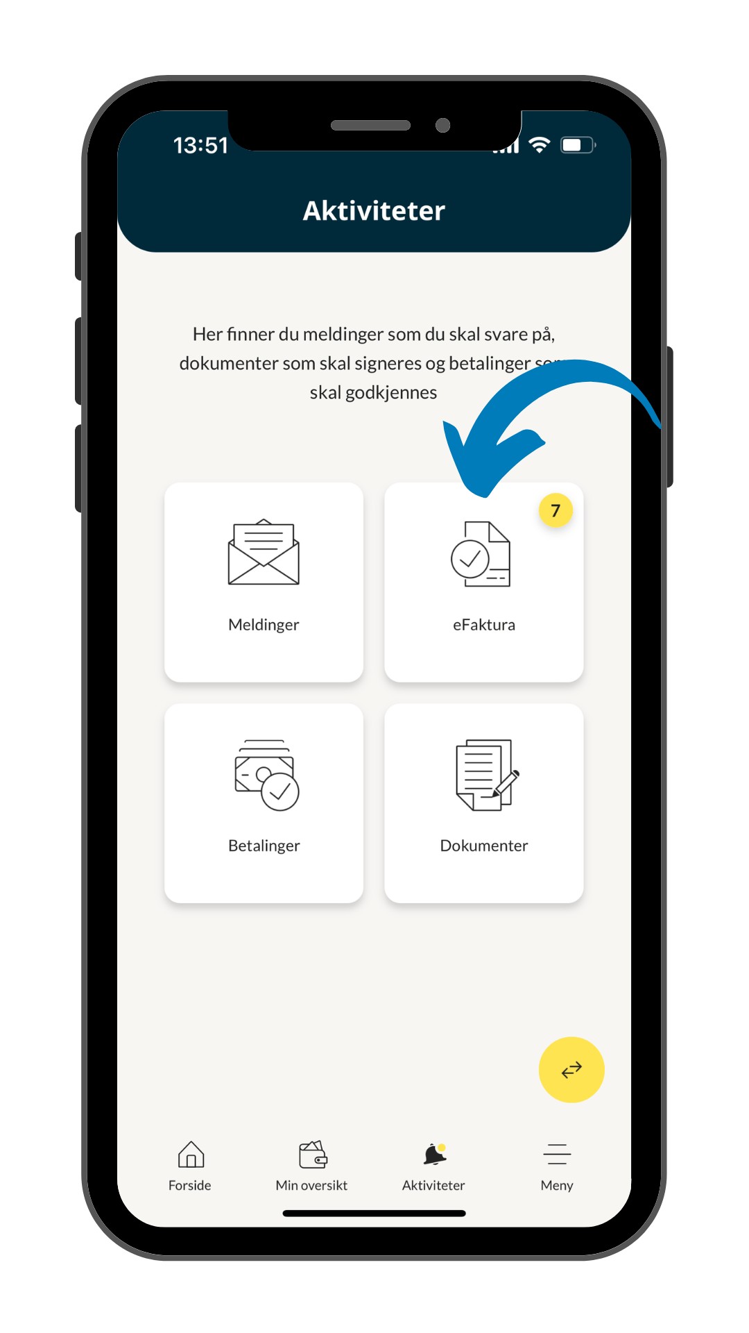 Bilde av mobilbank - eFaktura